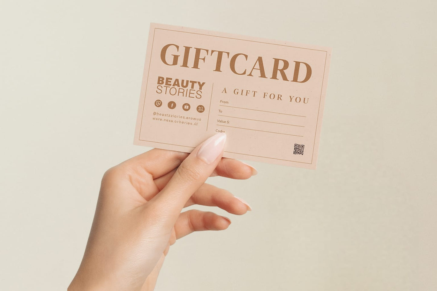 Digitale Geschenkkarte