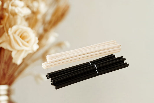 Zwarte en witte stokjes